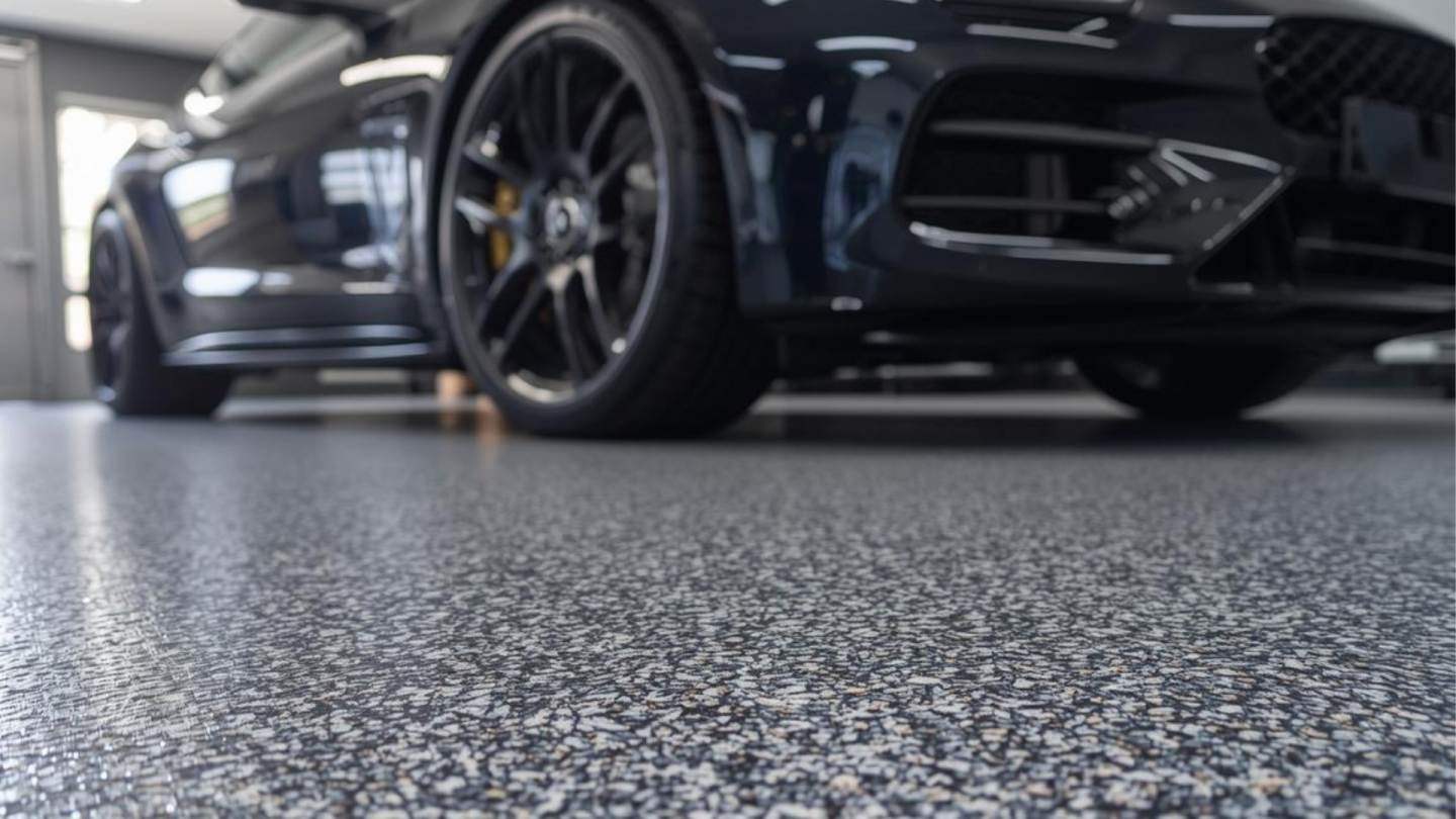 Garage epoxy flooring 1
